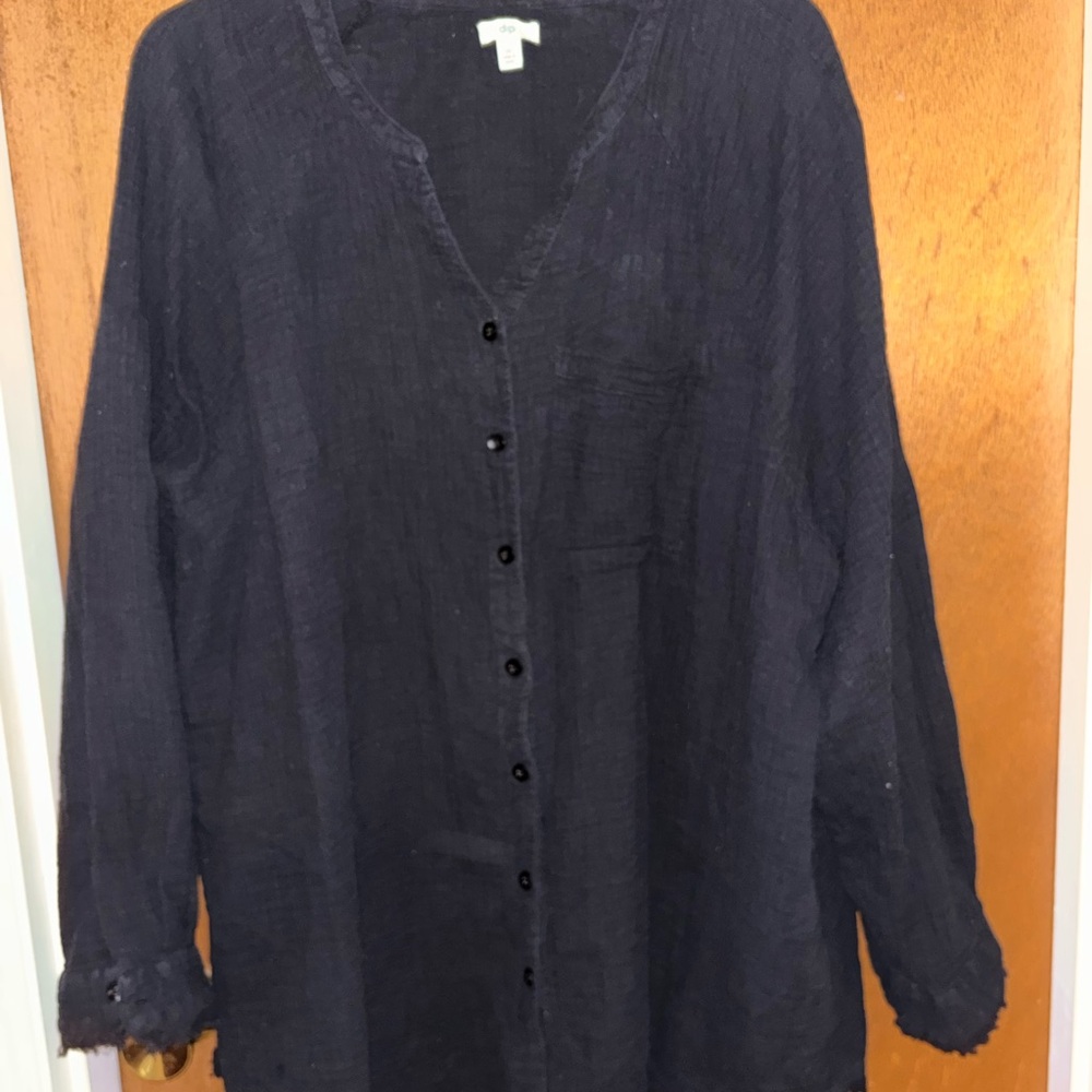 Dip Dark Gray Boho Casual Shirt